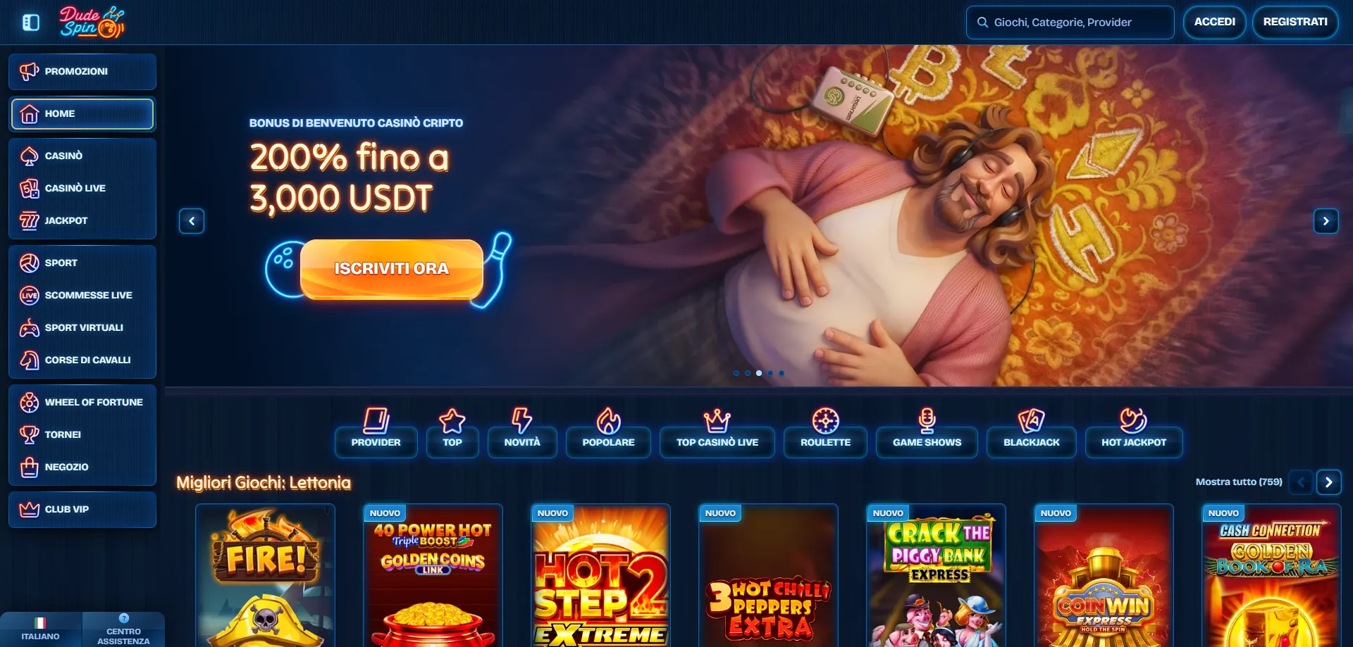 Dudespin Casino mirror 1 — accesso alternativo al sito ufficiale